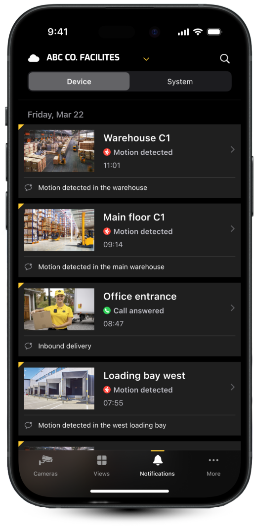 axis communications mobile app